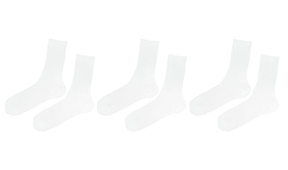 tittimitti® Women’s 100% Organic Cotton Boot Socks 3-Pack – Thick Warm Winter Crew Socks (Made in Italy)