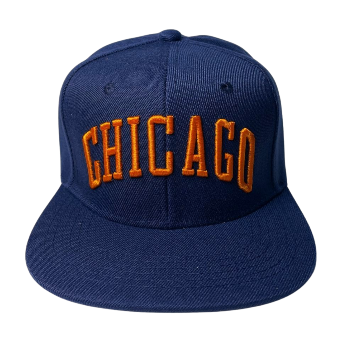 CHICAGO EMBROIDERY, FLAT BILL SNAPBACK HPF-CHICAGO
