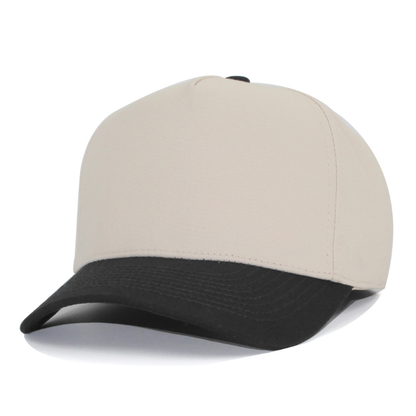 5 Panel Two Tone Structured Snapback Cap Tc