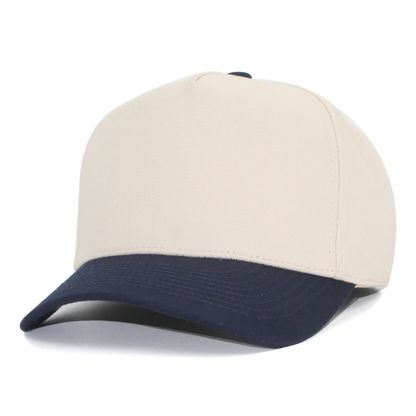 5 Panel Two Tone Structured Snapback Cap Tc
