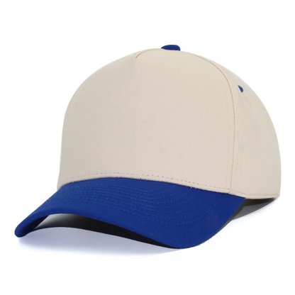 5 Panel Two Tone Structured Snapback Cap Tc