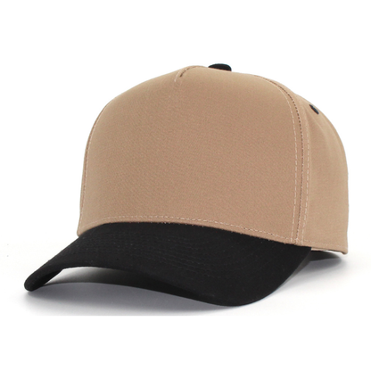 5 Panel Two Tone Structured Snapback Cap Tc