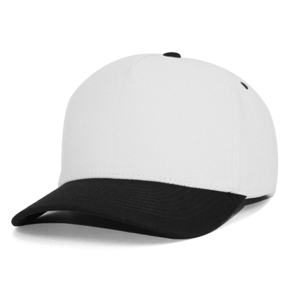 5 Panel Two Tone Structured Snapback Cap Tc