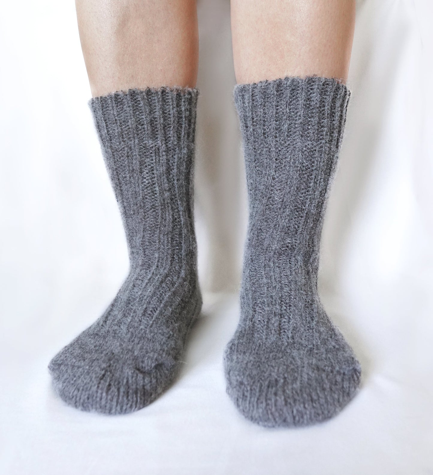 tittimitti® Men’s Alpaca Wool Socks 3-Pack – Soft Warm Winter Crew Socks (Made in Italy)